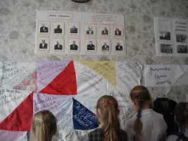 Памятник павшим землякам, с. Верхние Поляны Белинского района Пензенской области, фотография 4
