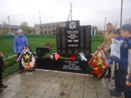 Памятник Землякам, погибшим и умершим участникам Великой Отечественной войны 1941 — 1945 гг, фотография 5