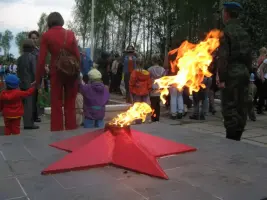 Сквер Победы в г. Сухиничи Калужской области, фотография 3