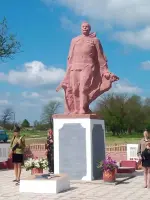 Памятник Погибшим воинам в годы ВОВ, братское захоронение, фотография 4