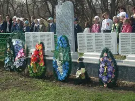Памятник, посвященный участникам Великой Отечественной войны