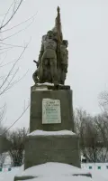 Братская могила в селе Савинка