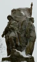 Братская могила в селе Савинка, фотография 2