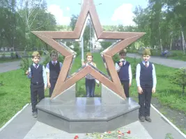 Сквер "65 лет Победы" в Новокузнецке