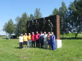 Мемориал «Колпачки — убитая деревня» (точное расположение)