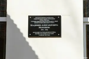 Школа имени Героя Советского Союза Молодцова В. А