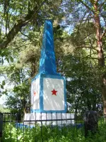 Памятник на месте концентрационного лагеря, д. Шуи Рославльский район Смоленской области