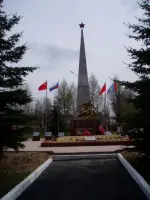 Братская могила в посёлке Рогово, Россия, Москва, Троицкий административный округ, поселение Роговское, поселок Рогово, Юбилейная улица