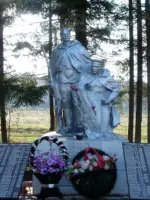 Памятник павшим воинам в деревне Бунчиха, Россия, Москва, Роговское поселение
