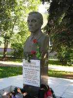 Иванов Иван Иванович. Герой первого тарана 22 июня 1941 года., Россия, Московская область, Фрязино, аллея Героев