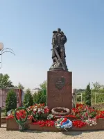 Мемориальный комплекс "Соборная гора", памятник "Воину-освободителю", улица Красная Гора
