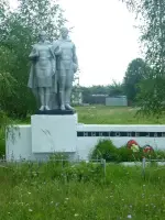 Памятник погибшим односельчанам, участникам Великой Отечественной войны, село Восход, Кадомский район, Рязанская область