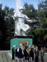 Памятник воинам-нефтяникам, павшим в годы Великой Отечественной войны, Россия, Москва, 2-й квартал Капотни