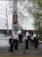 Памятник погибшим воинам в годы Великой отечественной войны. Мемориал памяти., Россия, Оренбургская область, Бузулукский район