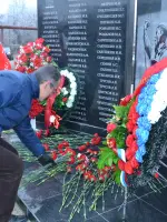 Памятник павшим героям Великой Отечественной войны, Россия, Московская область, Чеховский район, посёлок Васькино
