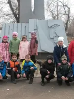 Памятник комсомольцам-добровольцам, городской парк имени Комсомольцев-добровольцев