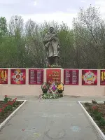 Памятник погибшим воинам-односельчанам, Россия, Саратовская область, Духовницкий район, с. Дмитриевка