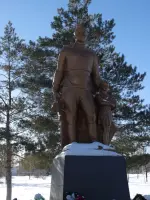 Памятник Неизвестному солдату, Россия, Саратовская область, Озинский район, поселок городского типа Озинки, Пушкинская улица, 20