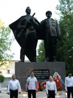 Памятник «Землякам-героям, ковавшим победу на фронте и в тылу. 1941-1945 гг.», парк Победы