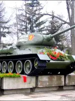 Танк "Иркутский комсомолец", улица Нижняя Набережная