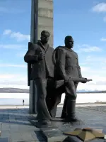 Памятник "Защитникам Заполярья", Россия, Мурманская область, город Мончегорск