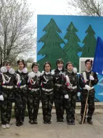 Памятный знак погибшим в годы Великой Отечественной войны, Россия, Волгоградская область, Николаевский район