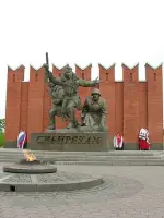 Мемориальный комплекс "Рубеж Славы", Россия, Московская область, Истринский район, деревня Ленино