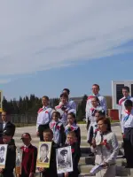 Мемориал землякам, погибшим в Великой Отечественной войне., Россия, Республика Башкортостан, Янаульский район, село Новый Артаул