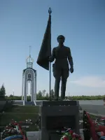 Воинский мемориал солдатам ВОВ, павшим в окрестностях Мясного Бора, Россия, Новгородская область, Новгородский район, деревня Мясной Бор