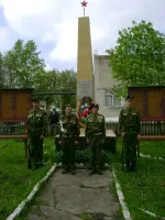Обелиск воинам-землякам, погибшим на фронтах Великой Отечественной войны, Россия, Республика Татарстан, Дрожжановский район