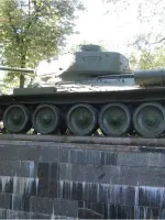 Танк Т-34 «Пензенский комсомолец», улица Карла Маркса