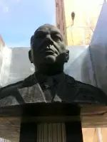 Памятник дважды Герою Советского Союза, Маршалу П.К. Кошевому, Россия, Ростовская область, Волгодонск, улица Маршала Кошевого