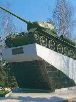 Танк Т-34, Первомайская улица