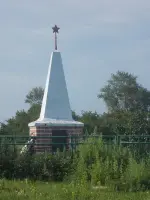 Обелиск жителям деревни Данькова, погибшим в годы Великой Отечественной войны на полях сражений., Россия, Тюменская область, Армизонский район
