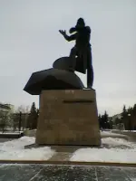 Памятник «Добровольцам-танкистам» в Челябинске, Россия, Челябинск, Калининский район