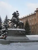 
        
        Маршалу Г.К. Жукову
      , проспект Ленина