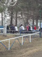 Обелиск погибшим воинам Великой Отечественной войны села Святогорья и села Каменец-Подольск, Россия, Хабаровский край, район им. Лазо, село Святогорье