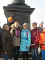 Мемориальная плита у села Екатериновка, где были остановлены немецко-фашисткие захватчики, Россия, Липецкая область, Елецкий район