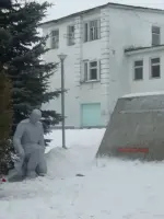 Памятник войнам-защитникам, работникам завода, павшим в Великой Отечественной войне, Россия, Тверская область, Кимры, поселок Бурково