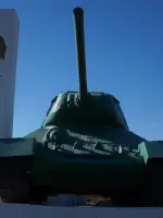 Памятник "Танк Т-34", улица Джангара