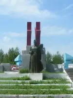Мемориал Славы в честь павших воинов во время ВОВ, Россия, Нижегородская область, Пильнинский район
