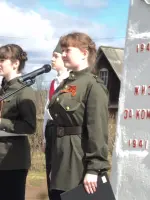 "Зюкайцам жизнь за Родину, за коммунизм отдавшим", Россия, Пермский край, Верещагинский район, поселок Зюкайка, Первомайская улица