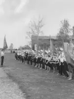 Памятник воинам, погибшим в Великой Отечественной войне 1941-1945 годах, Россия, Удмуртская Республика, Воткинский район, село Июльское, Центральная улица