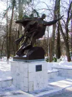 Памятник Александру Матвеевичу Матросову, Россия, Ульяновск, улица Льва Толстого, 44в
