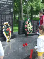 Мемориал погибшим воинам ГО ЗАТО г. Фокино в ВОВ 1941-1945 гг. и Советско-японской войне 1945г., Россия, Приморский край, Фокино, улица Марии Цукановой