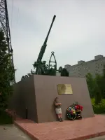 Памятник Славным зенитчикам 347 ОЗАП от благодарных жителей Ногинска, улица Декабристов