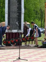 памятник воинам-землякам, павшим в боях за Родину, Россия, Карачаево-Черкесская Республика, Ногайский район, село Эркен-Шахар