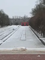 Мемориал, посвященный памяти советских граждан, погибших в концентрационном лагере № 126, улица Зои Космодемьянской
