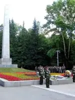 Мемориал ВОВ и Вечный огонь, Россия, Свердловская область, Екатеринбург, проспект Ленина
