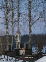 Братская могила красноармейцев, погибших зимой 41-42 года., Россия, Москва, Роговское поселение